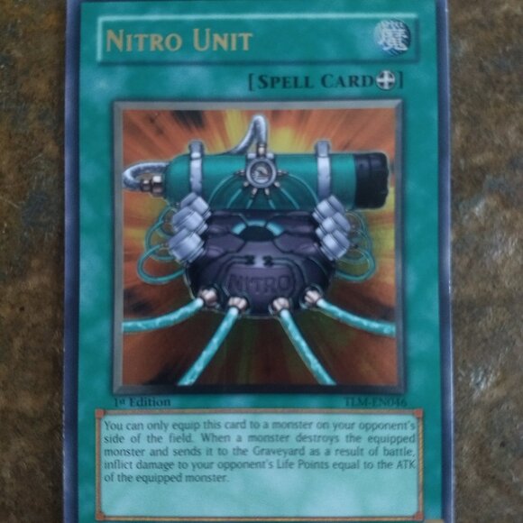 Yu-Gi-Oh YuGiOh Nitro Unit (TLM-EN046), Ultimate Rare, 1st Ed., LP - Picture 1 of 4